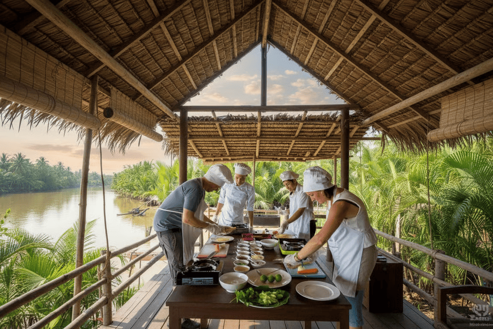 You can savor the dishes you create, making the experience both delicious and memorable